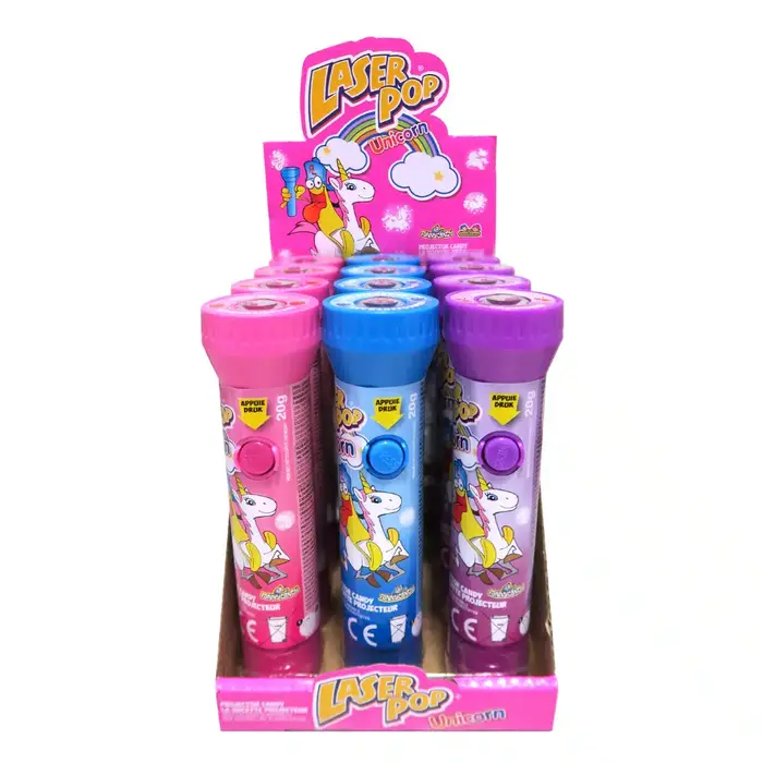 Candy Laser Pop Unicorn 20gr