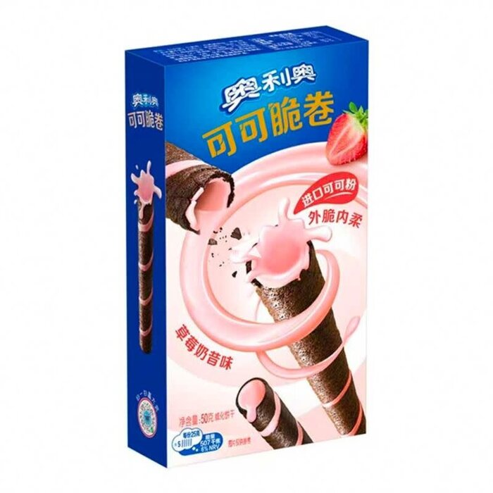 Cookies Oreo Royal Family Cacoa Mochi Strawberry 80gr