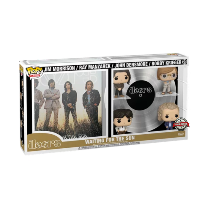 Funko Funko Albums 020 The Doors Jim Morrison / Ray Manzarek / John Densmore / Robby Krieger Waiting for the Sun Special Edition Deluxe Rocks Music