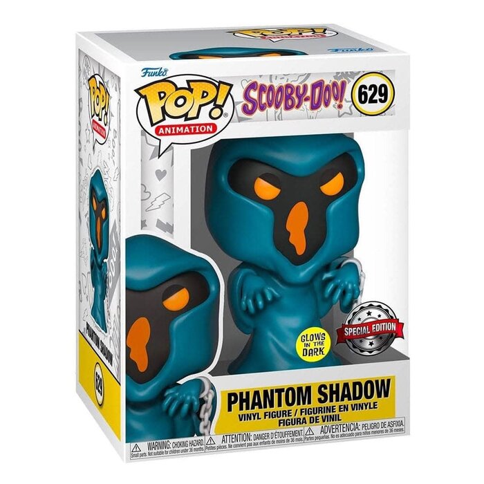 Funko Funko Animation 0629 Phantom Shadow, Scooby-Doo, Special Edition, Glow in the Dark