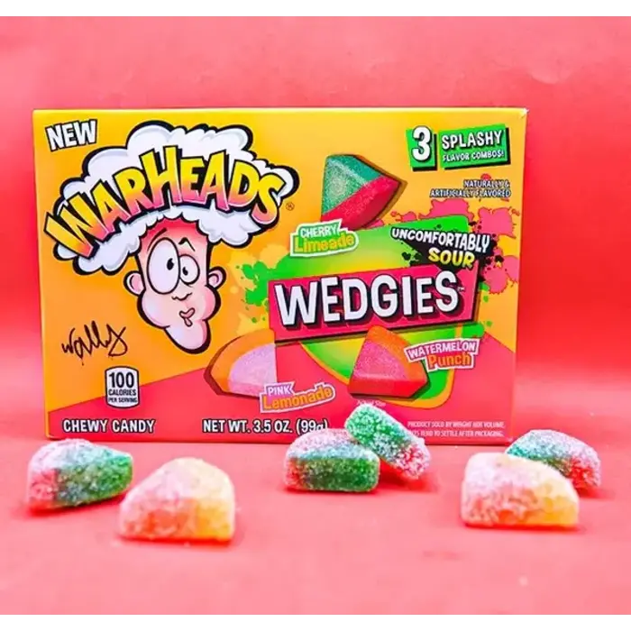 Candy Warheads Wedgies Watermelon Punch 99gr