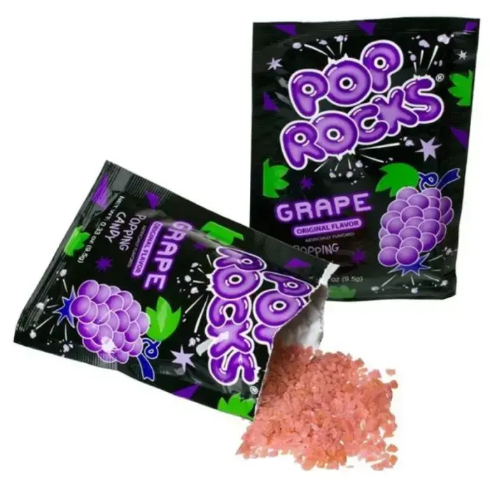 Candy Pop Rocks Popping Candy Grape 9,5gr