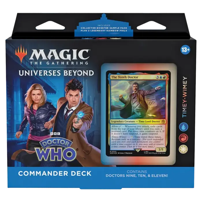Cards MGT Magic The Gathering Universes Beyond Doctor Who Commander Deck
