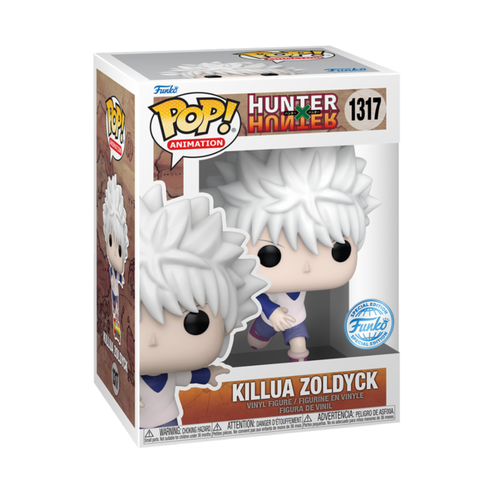 Funko Funko Animation 1317 Killua Zoldyck with SkateBoard, HxH Hunter x Hunter