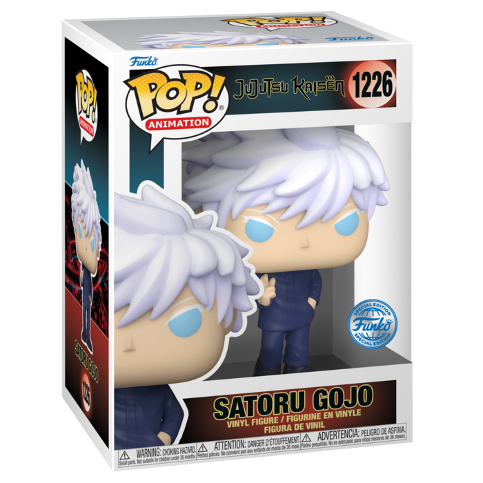 Funko Funko Animation 1226 Saturo Gojo Unmasked EP7, JJK JuJutsu KaisÃ«n