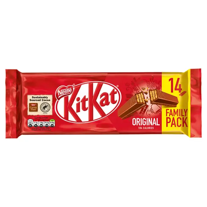 Chocolate Kit Kat Family Pack Original Chocolate 14pieces 289,8gr