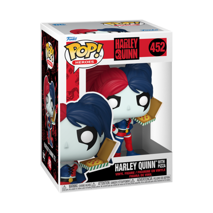 Funko Funko Heroes DC 0452 Harley Quinn with Pizza, Harley Quinn