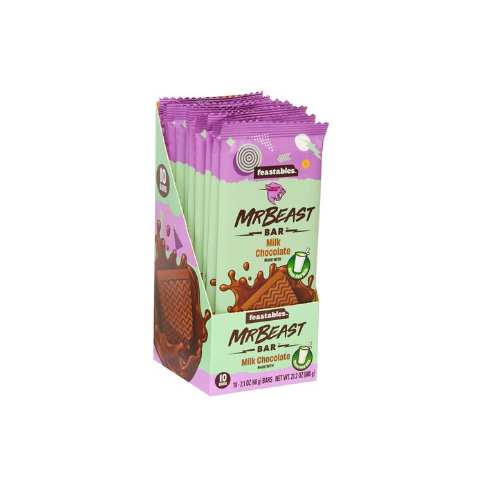 feastables Chocolate Mr Beast Bar Milk Chocolate 60gr