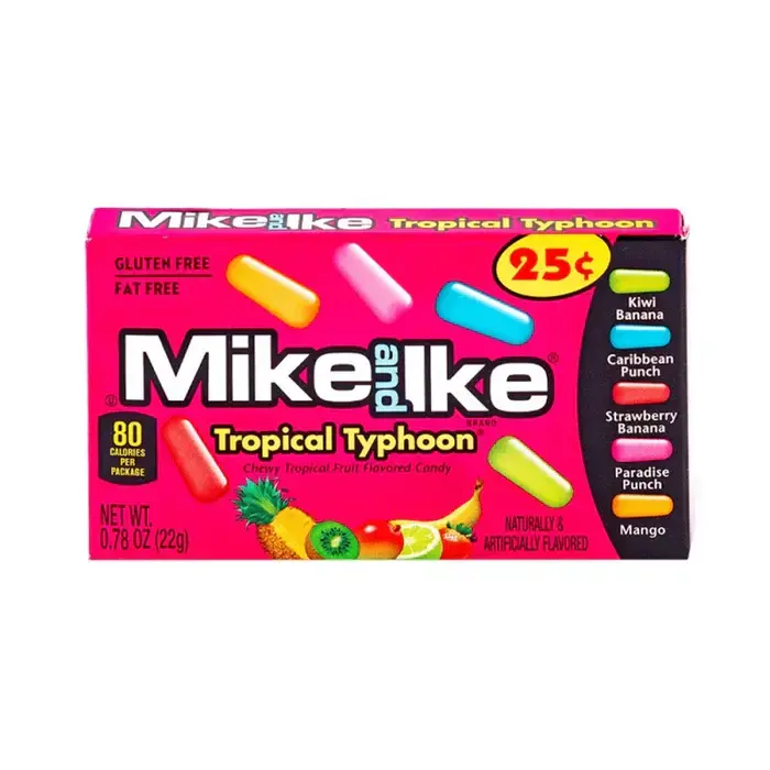 Candy Mike and Ike Tropical Typhoon 22gr