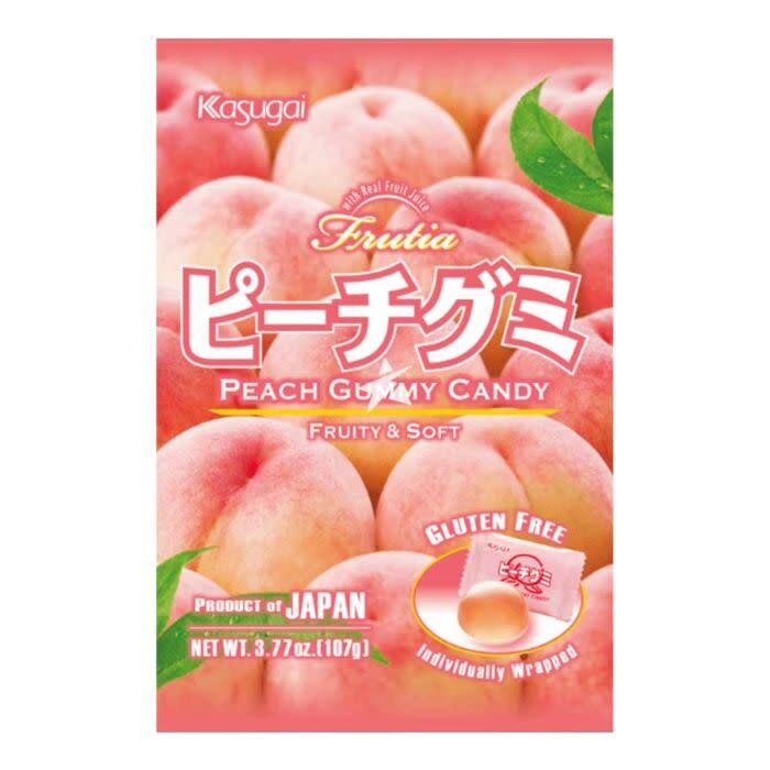 Frutia Candy Frutia Peach Gummy Candy Japan 107gr