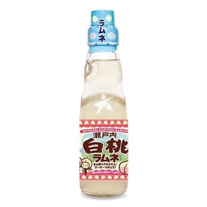 Drink Hata Ramune White Peach 200ml
