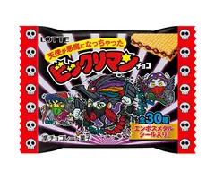 Lotte Cookies Choco Wafer, Bikkuriman, Angels Become Devils Series 30gr