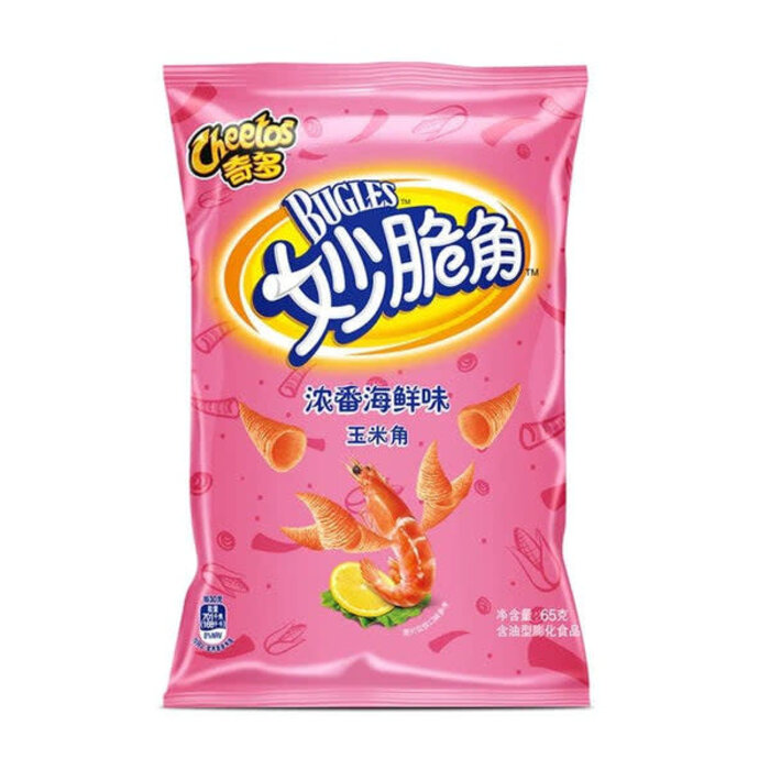 Cheetos Chips Cheetos Bugles Seafood China 65gr
