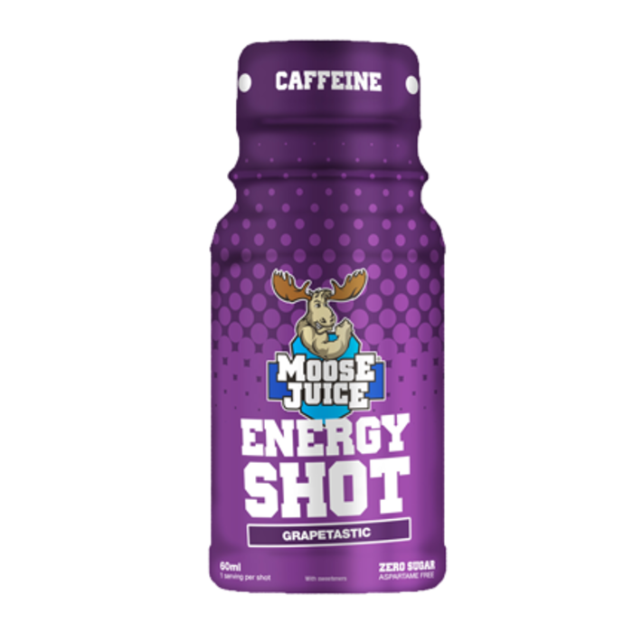 moose juice Drinks Moose Juice Energy Shot Grapetastic 60ml