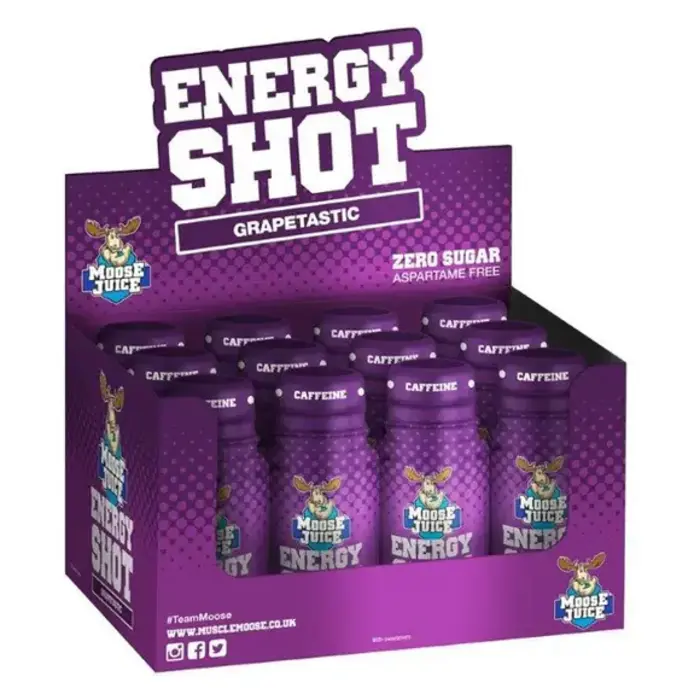moose juice Drinks Moose Juice Energy Shot Grapetastic 60ml