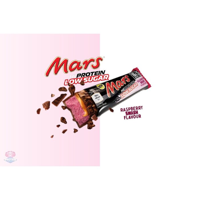 Candy Mars Hi Protein Bar Low Sugar RaspBerry Smash 55gr