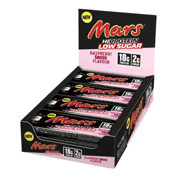 Candy Mars Hi Protein Bar Low Sugar RaspBerry Smash 55gr