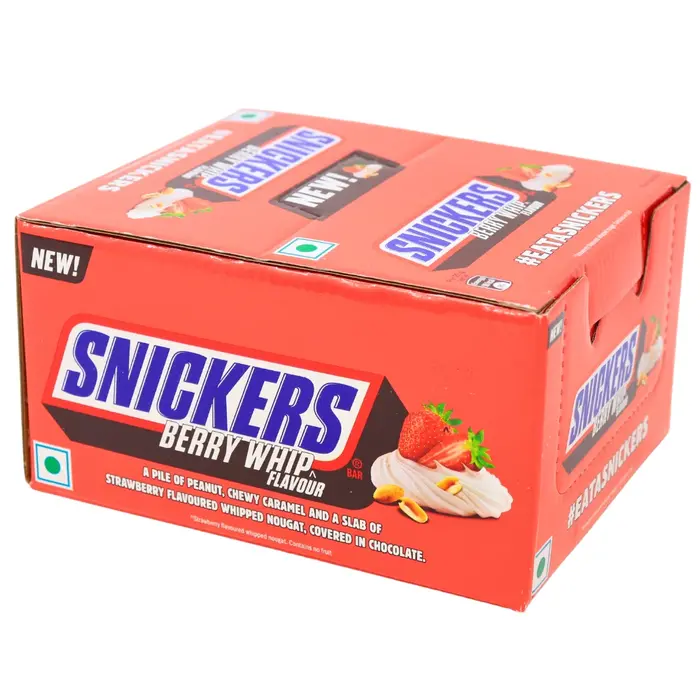 Snickers Chocolate Snickers India Berry Whip 22gr