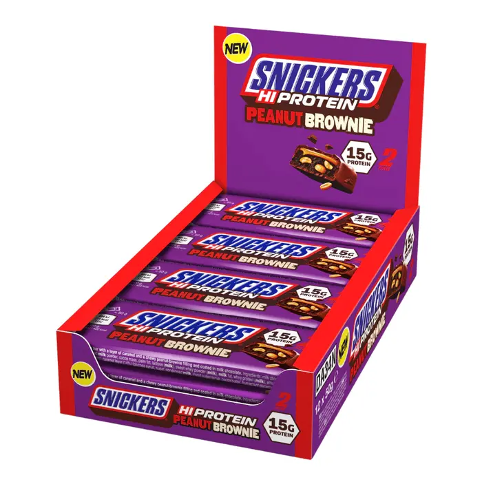 Snickers Chocolate Snickers Hi Protein Bar - Peanut Brownie 50gr