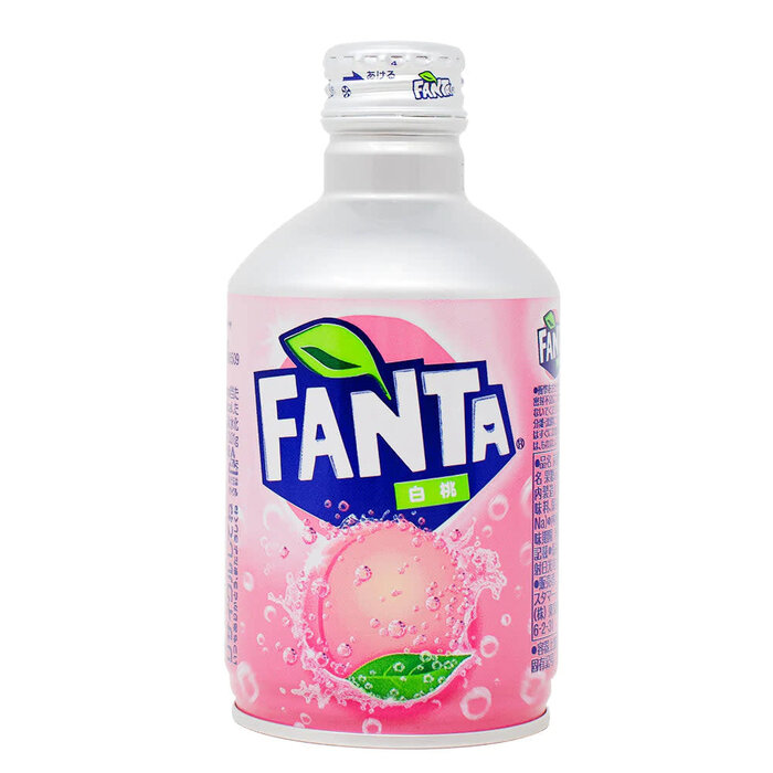 Fanta Drinks Fanta Bottle Japan White Peach Japanese 300ml