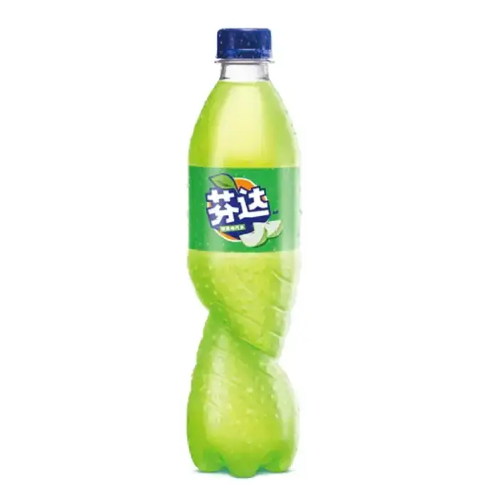 Fanta Drinks Fanta Bottle Green China Apple 500ml