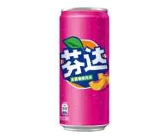 Fanta Drinks Fanta China Peach 330ml