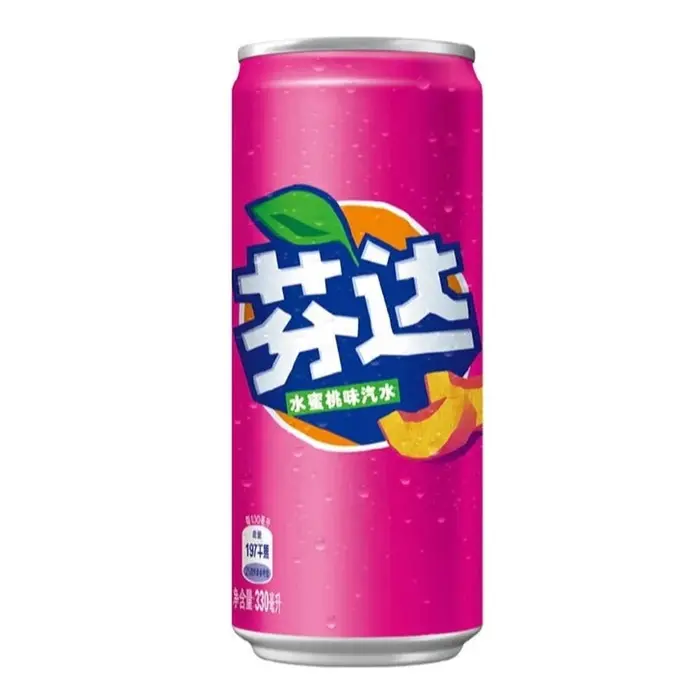 Fanta Drinks Fanta China Peach 330ml