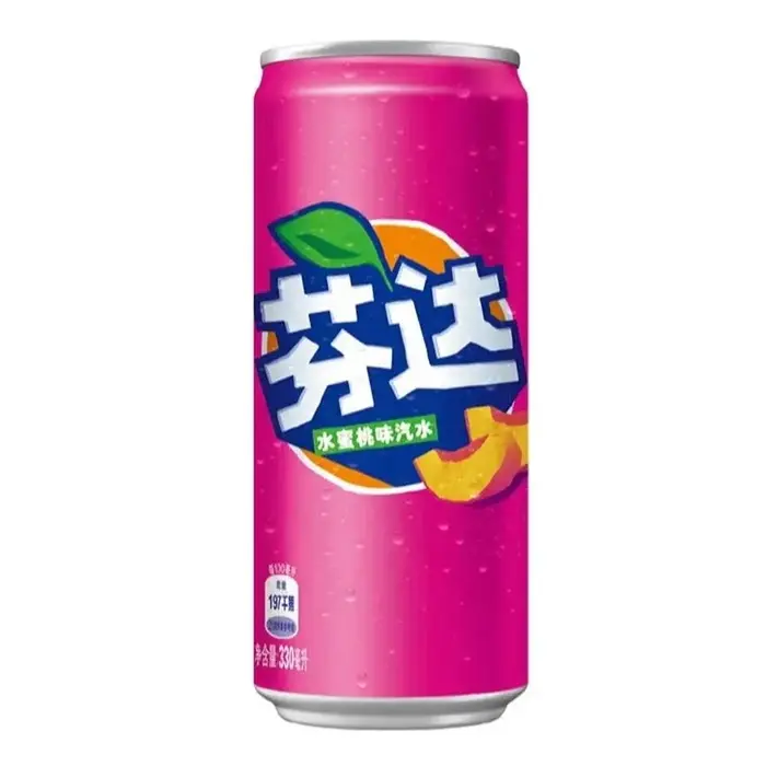 Fanta Drinks Fanta China Peach 330ml