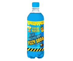 Toxic Waste Drinks Toxic Waste Soda Blue Raspberry 500ml Sugar Free