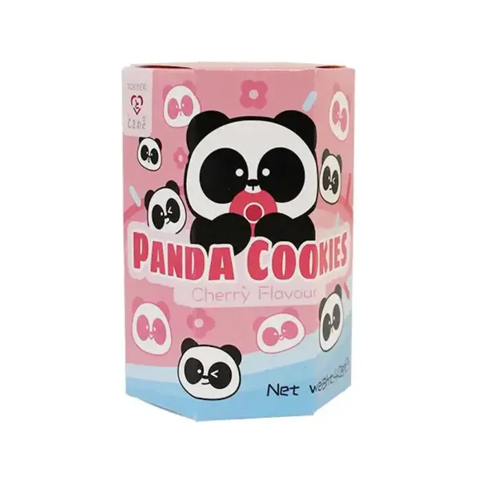 Cookies Tokimeki Panda Biscuit Cherry Flavor 40gr