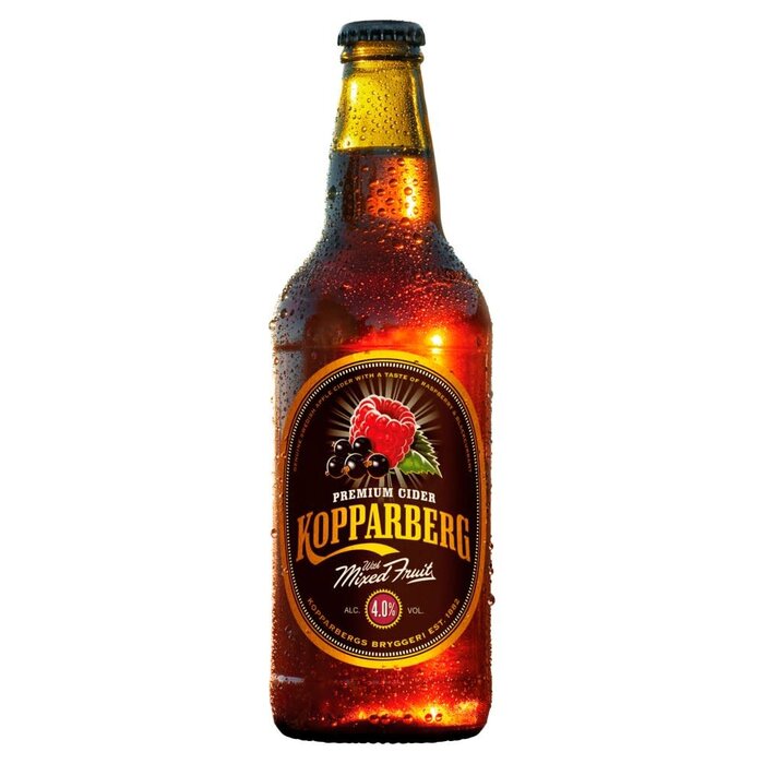 Kopparberg Drinks KopparBerg Premium Cider, Mixed Fruit 4.0% alc 500ml