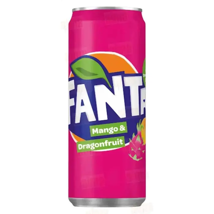 Fanta Drink Fanta Mango & DragonFruit 330ml