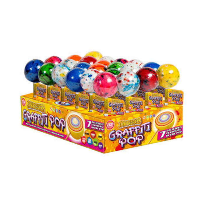 Jawbreaker Candy JawBreaker Graffiti Pop 7 Flavours 55gr