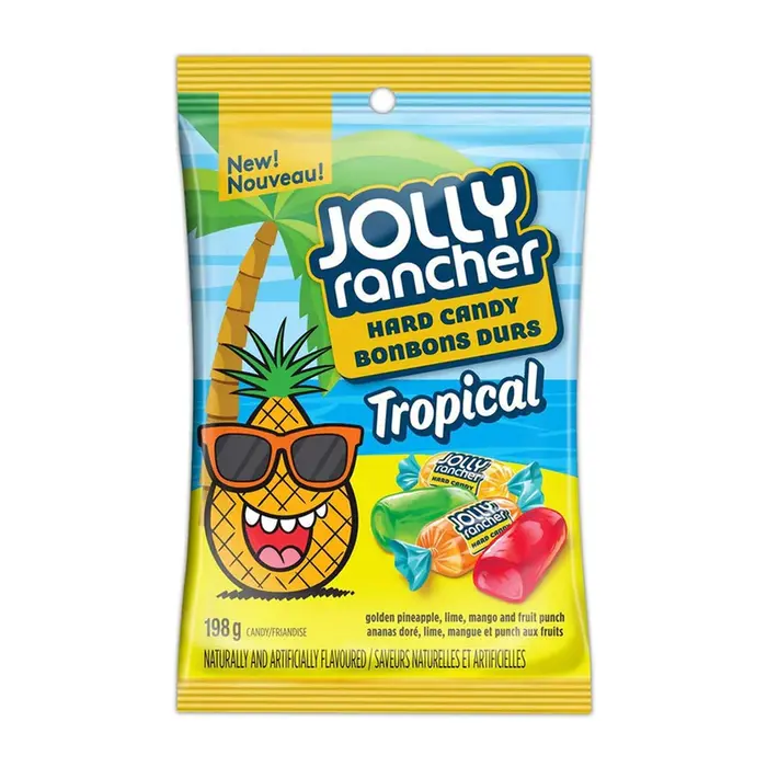The Hershey Company Candy Jolly Rancher Hard Candy Tropical 198gr