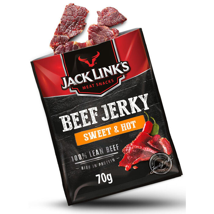 JACK LINK'S Beef Jerky Jack Link's Sweet & Hot 70gr