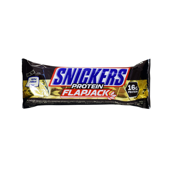 Snickers Chocolate Snickers, Protein FlapJack, 16G Protein 65gr