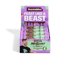feastables Chocolate Mr Beast Bar Feastables Milk Chocolate, 35gr