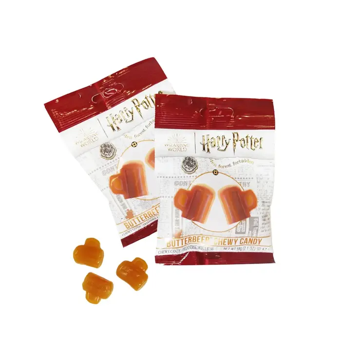 Jelly Belly Candy Butterbeer Chewy Candy Harry Potter Wizarding World 59gr