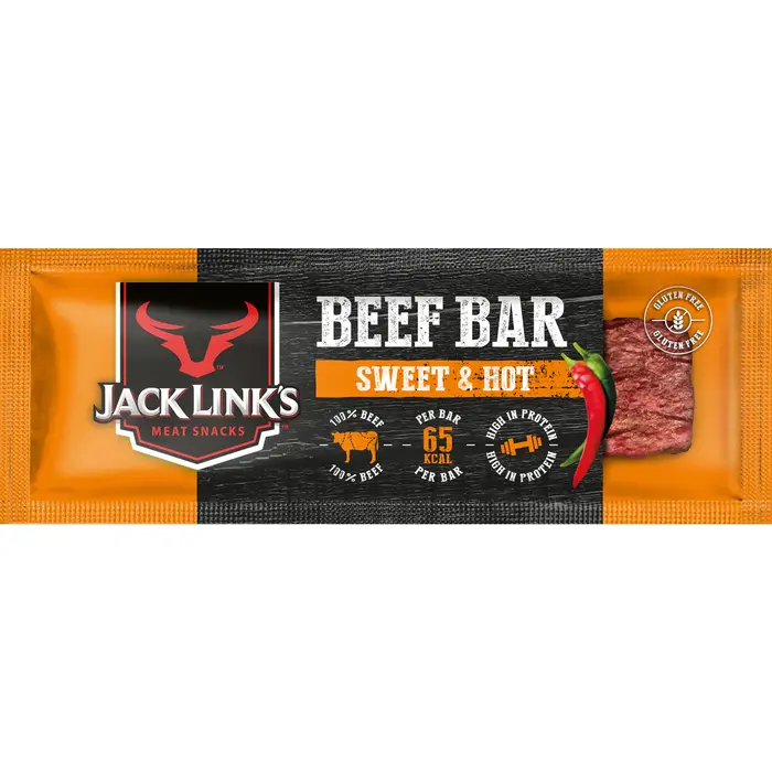 JACK LINK'S Beef Jerky Jack Link's Beef Bar Original 22.5gr Gluten Free