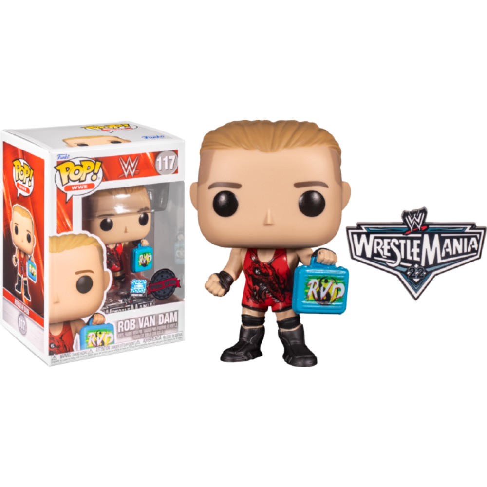 Funko WWE 117 Rob Van Dam, Special Edition, Wrestling