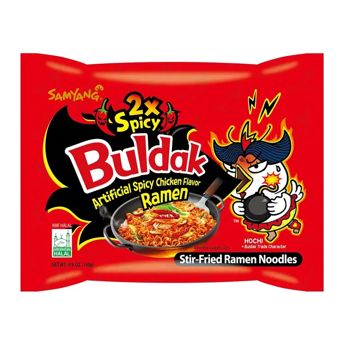 Buldak Ramen SamYang Buldak Hot Chicken Flavor 2x Spicy 140gr