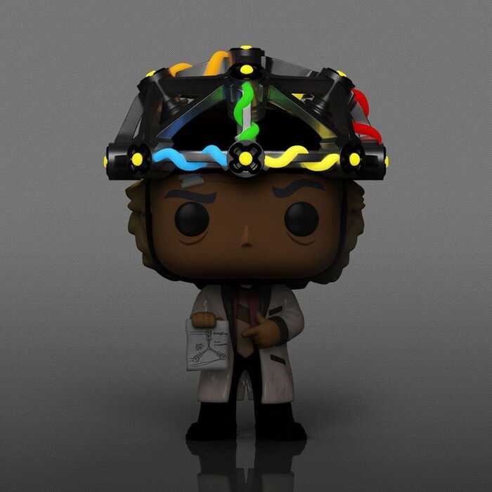 Funko Funko Movies 0959 Doc with Helmet Glow in the Dark GITD Back to the Future