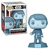 Funko Funko Star Wars 615 Holographic Luke SkyWalker, Funko Special Edition, GitD Glow in the Dark