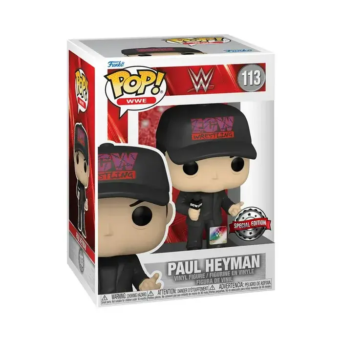 Funko WWE 113 Paul Heyman, Special Edition
