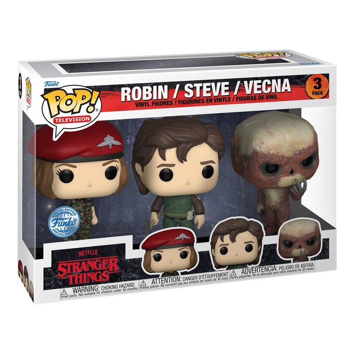 Funko Funko Television Robin/Steve/Vecna Stranger Things Special Edition