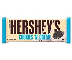 Hershey's Chocolate Hershey’s Cookies ’n’ Creme 43gr
