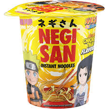 Noodles Negi-San Instant Ultra Pop Chicken Thai Flavor Naruto Shippuden 65gr