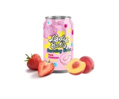 Madam Hong Bubble Tea Madam Hong Lady Boba, Peach, Strawberry, Black Tea 320ml