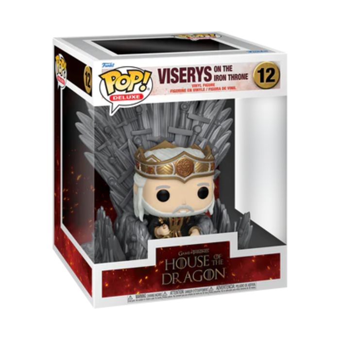 Funko Funko - Game of Thrones House of the Dragon 12 Viserys on the Iron Throne, GOT