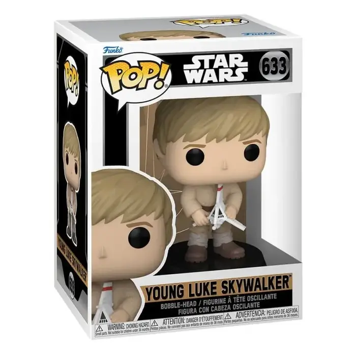 Funko Funko - Star Wars 633 Young Luke SkyWalker, Obi-Wan Kenobi
